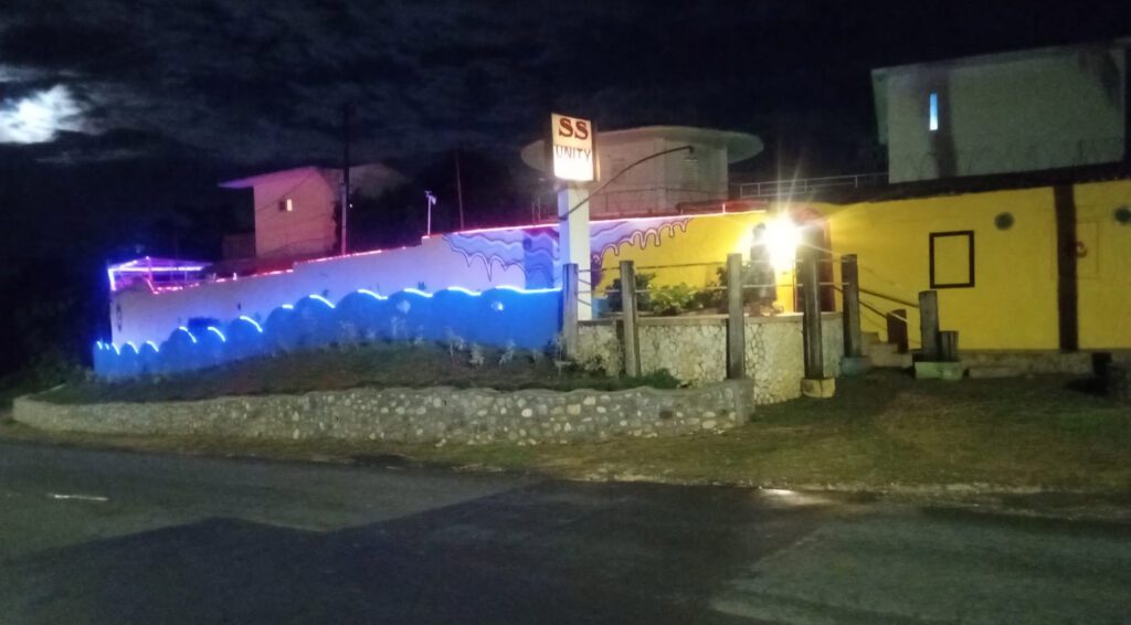 SS Unity night scene