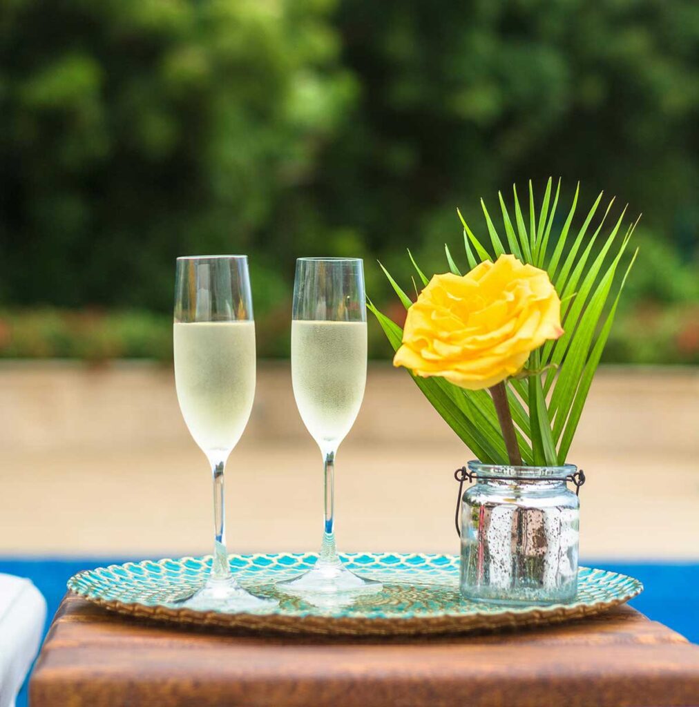 Wedding reception setup at SS Unity Club event venue in St. Catherine Jamaica